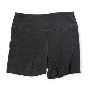 Athleta Girl Chit Chat Shorts Size Large Black Athletic Biker Shorts